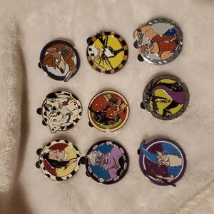 Disney Good Vs Evil Trading Pins